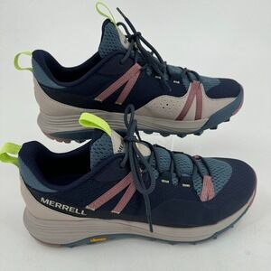 NEW Merrell Siren 4 Trail Running Shoes WOMENS Blue Lace Up Sneakers SIZE 10